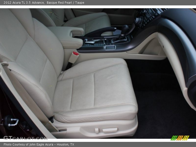Basque Red Pearl / Taupe 2012 Acura TL 3.5 Advance