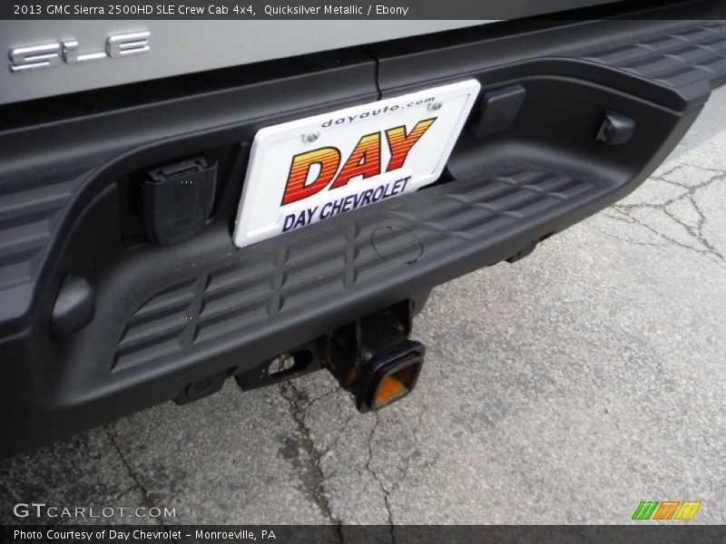 Quicksilver Metallic / Ebony 2013 GMC Sierra 2500HD SLE Crew Cab 4x4