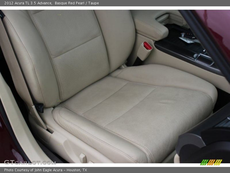 Basque Red Pearl / Taupe 2012 Acura TL 3.5 Advance