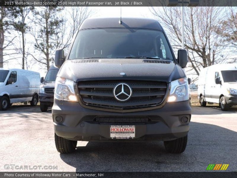 Jet Black / Black 2015 Mercedes-Benz Sprinter 2500 High Roof Passenger Van