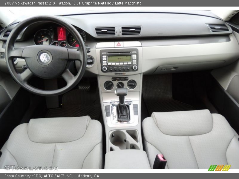 Blue Graphite Metallic / Latte Macchiato 2007 Volkswagen Passat 2.0T Wagon