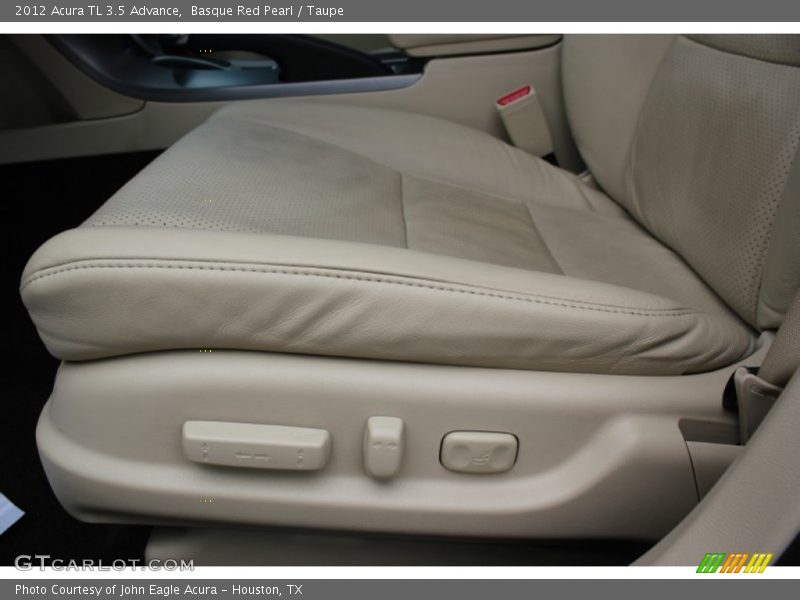 Basque Red Pearl / Taupe 2012 Acura TL 3.5 Advance