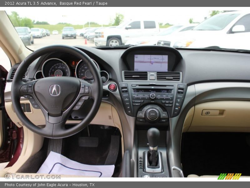 Basque Red Pearl / Taupe 2012 Acura TL 3.5 Advance