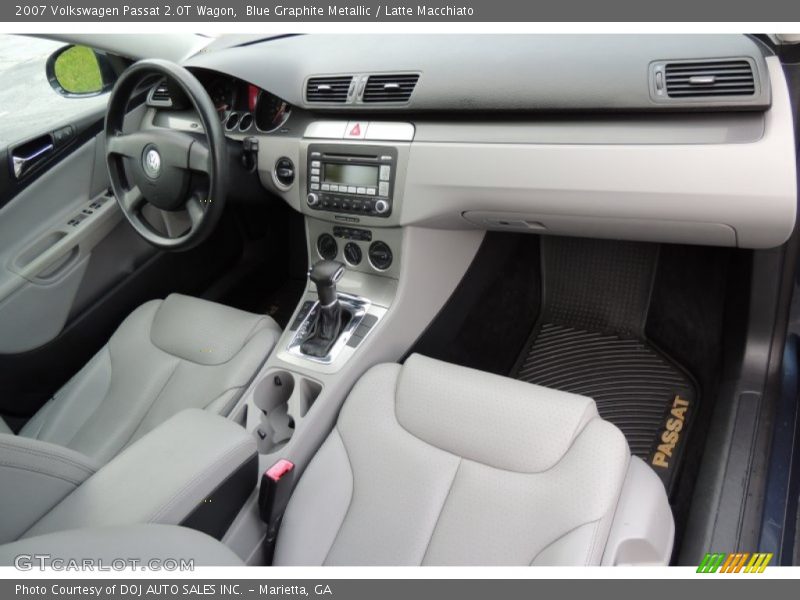 Blue Graphite Metallic / Latte Macchiato 2007 Volkswagen Passat 2.0T Wagon