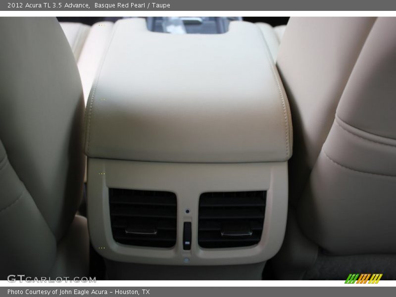 Basque Red Pearl / Taupe 2012 Acura TL 3.5 Advance