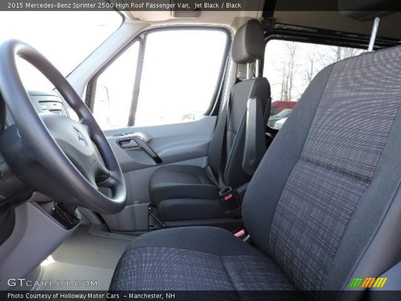 Jet Black / Black 2015 Mercedes-Benz Sprinter 2500 High Roof Passenger Van