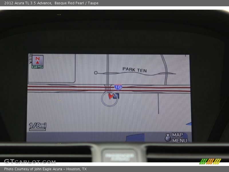 Basque Red Pearl / Taupe 2012 Acura TL 3.5 Advance