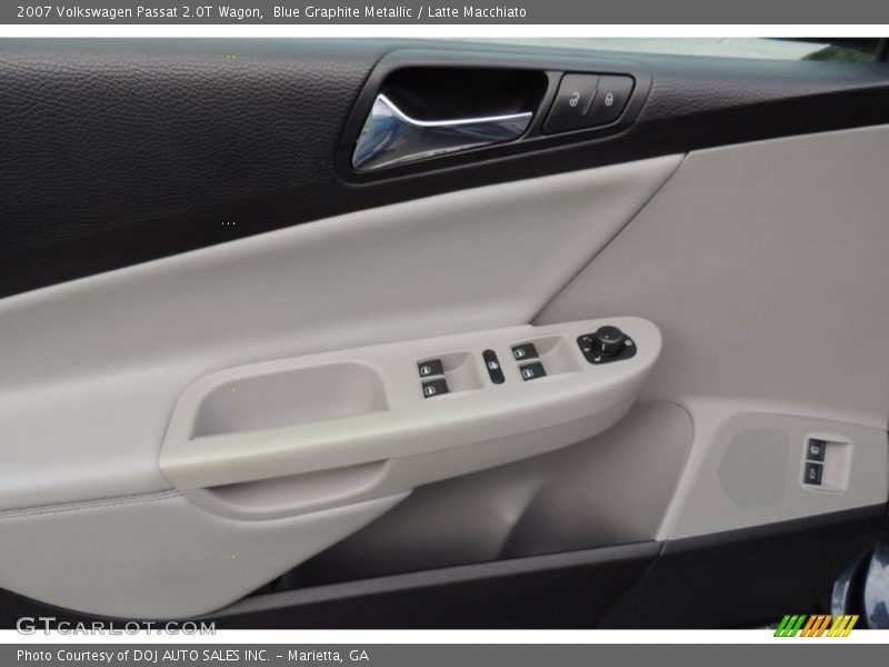 Blue Graphite Metallic / Latte Macchiato 2007 Volkswagen Passat 2.0T Wagon