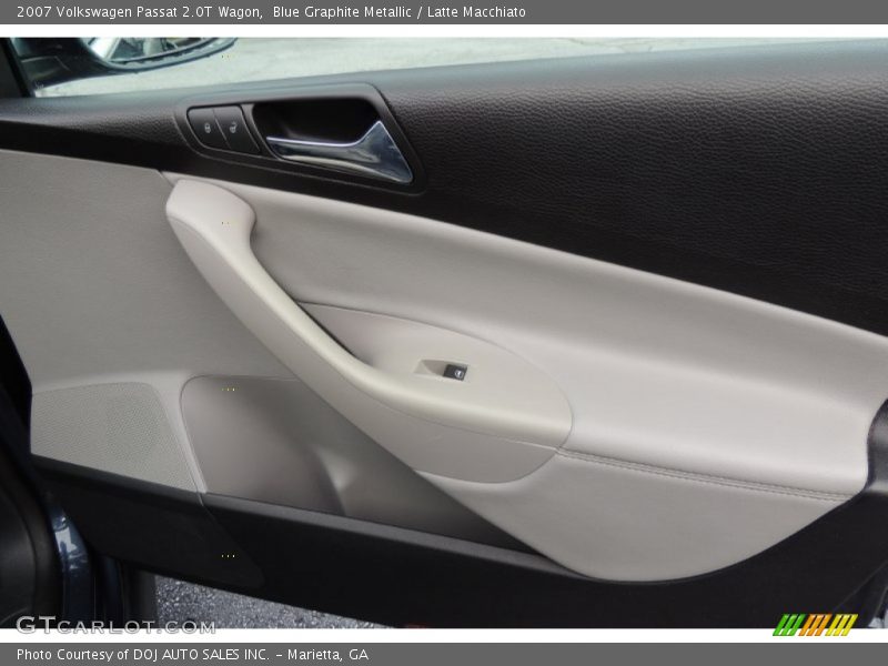 Blue Graphite Metallic / Latte Macchiato 2007 Volkswagen Passat 2.0T Wagon