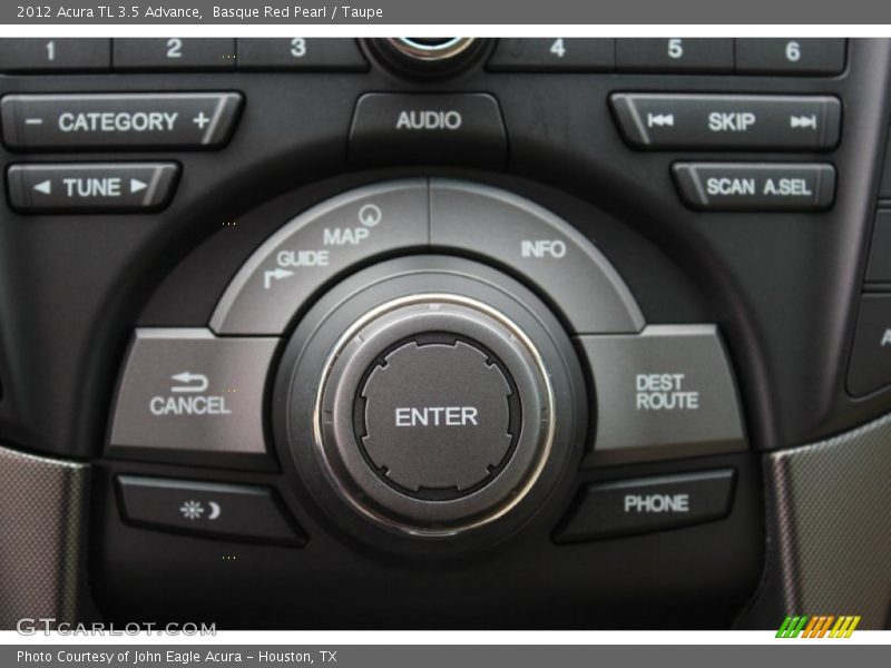 Basque Red Pearl / Taupe 2012 Acura TL 3.5 Advance
