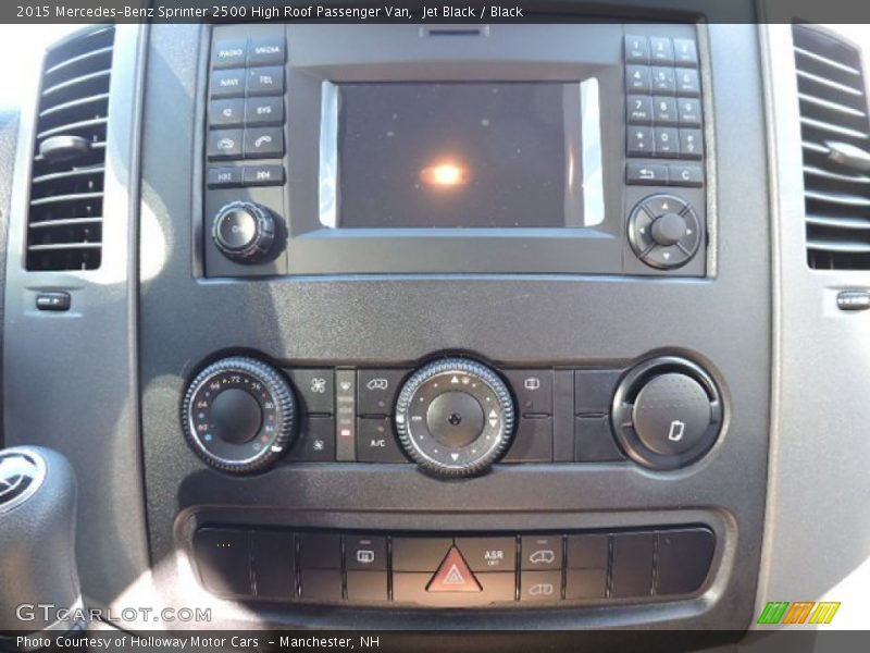 Jet Black / Black 2015 Mercedes-Benz Sprinter 2500 High Roof Passenger Van