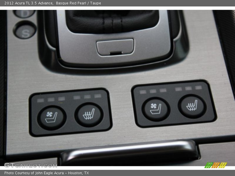 Basque Red Pearl / Taupe 2012 Acura TL 3.5 Advance