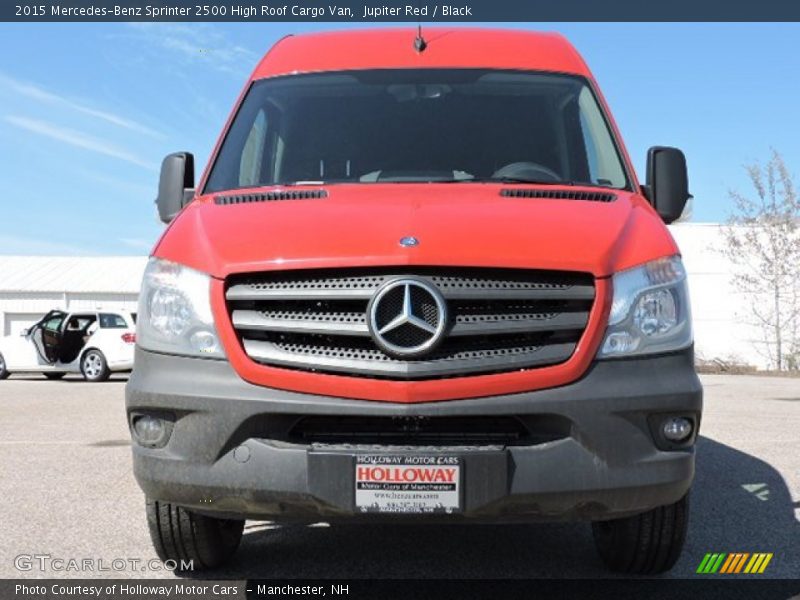 Jupiter Red / Black 2015 Mercedes-Benz Sprinter 2500 High Roof Cargo Van