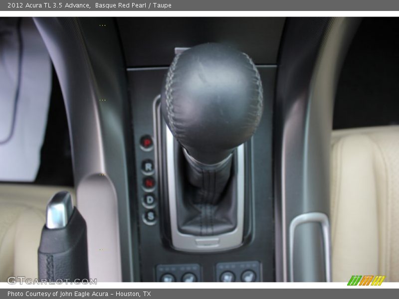 Basque Red Pearl / Taupe 2012 Acura TL 3.5 Advance