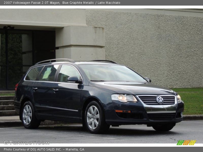 Blue Graphite Metallic / Latte Macchiato 2007 Volkswagen Passat 2.0T Wagon