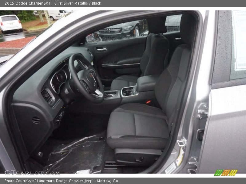Front Seat of 2015 Charger SXT