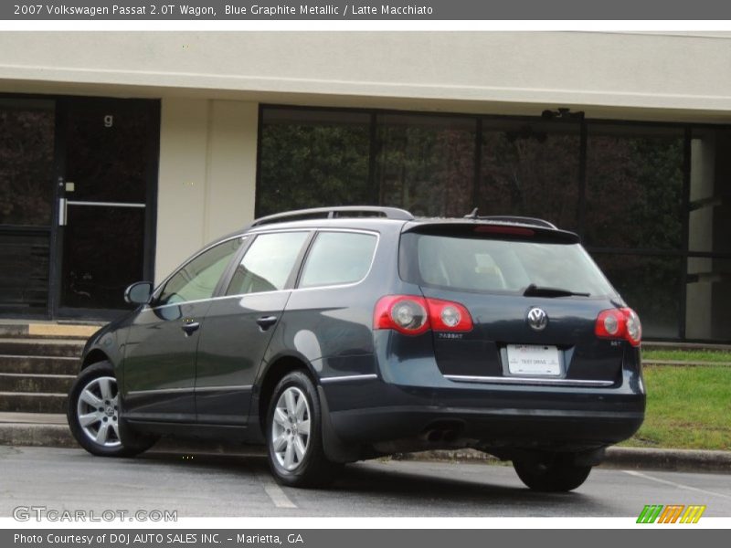 Blue Graphite Metallic / Latte Macchiato 2007 Volkswagen Passat 2.0T Wagon