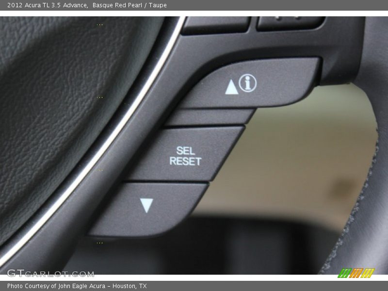 Basque Red Pearl / Taupe 2012 Acura TL 3.5 Advance