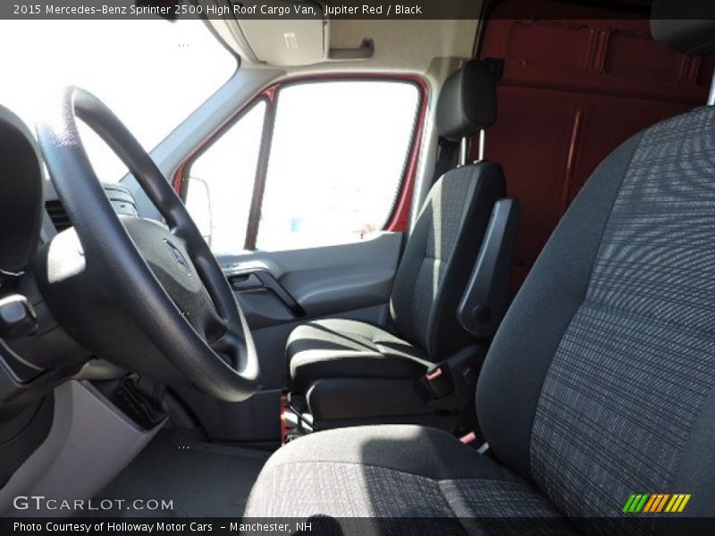 Jupiter Red / Black 2015 Mercedes-Benz Sprinter 2500 High Roof Cargo Van