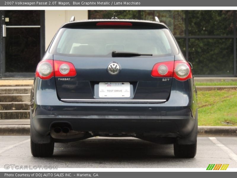 Blue Graphite Metallic / Latte Macchiato 2007 Volkswagen Passat 2.0T Wagon