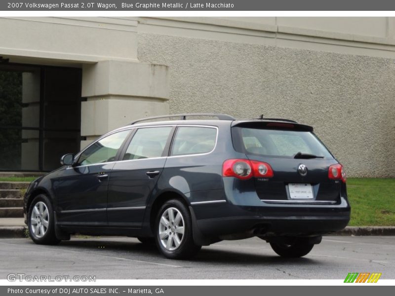 Blue Graphite Metallic / Latte Macchiato 2007 Volkswagen Passat 2.0T Wagon