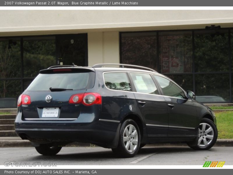 Blue Graphite Metallic / Latte Macchiato 2007 Volkswagen Passat 2.0T Wagon