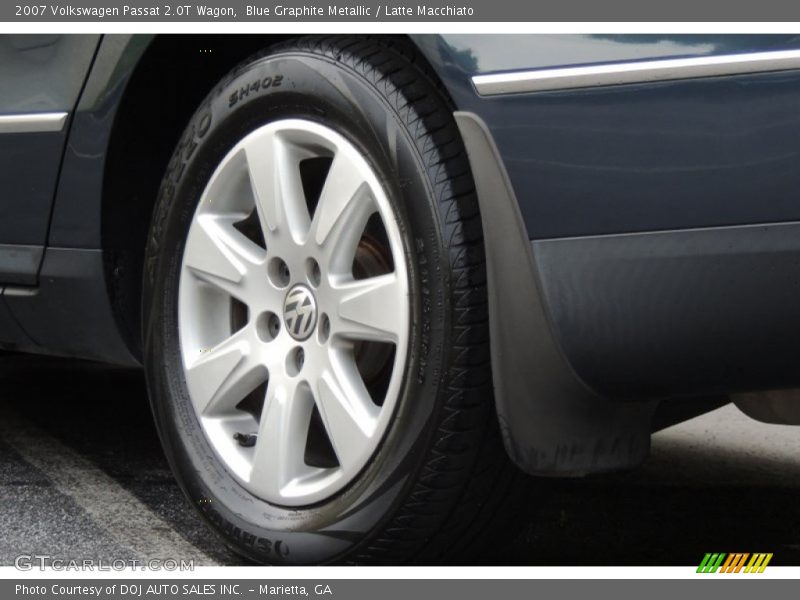 Blue Graphite Metallic / Latte Macchiato 2007 Volkswagen Passat 2.0T Wagon