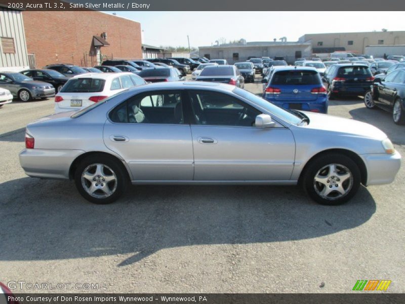 Satin Silver Metallic / Ebony 2003 Acura TL 3.2