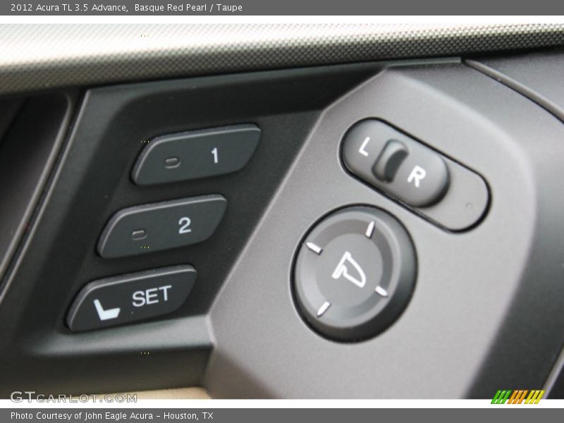 Basque Red Pearl / Taupe 2012 Acura TL 3.5 Advance
