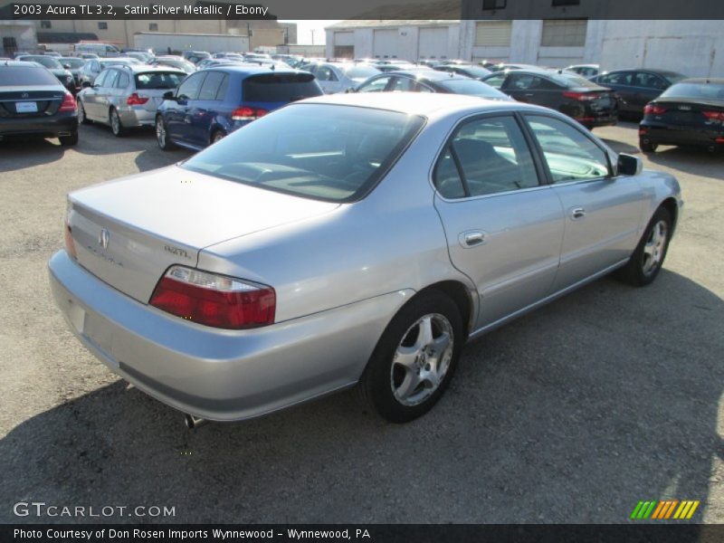 Satin Silver Metallic / Ebony 2003 Acura TL 3.2