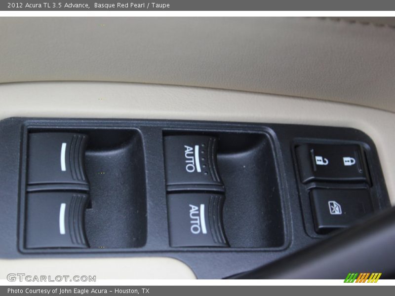 Basque Red Pearl / Taupe 2012 Acura TL 3.5 Advance