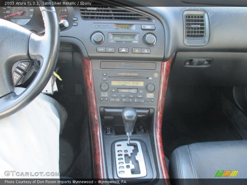 Satin Silver Metallic / Ebony 2003 Acura TL 3.2