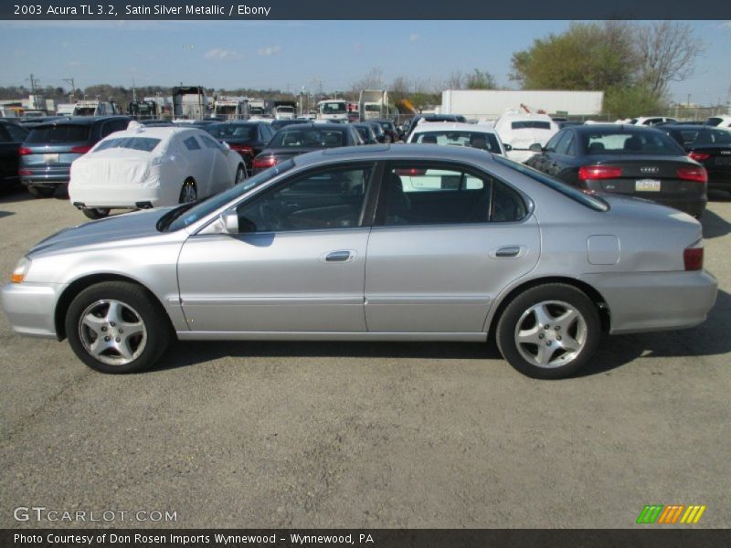 Satin Silver Metallic / Ebony 2003 Acura TL 3.2