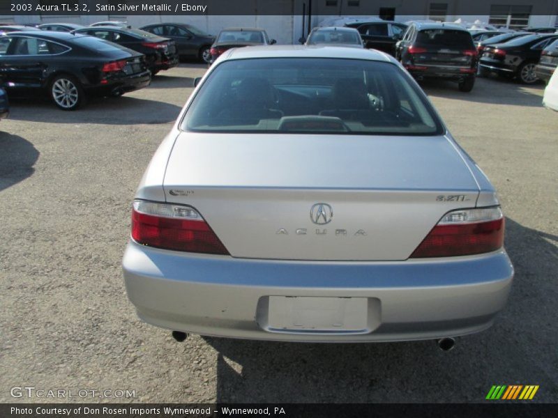 Satin Silver Metallic / Ebony 2003 Acura TL 3.2