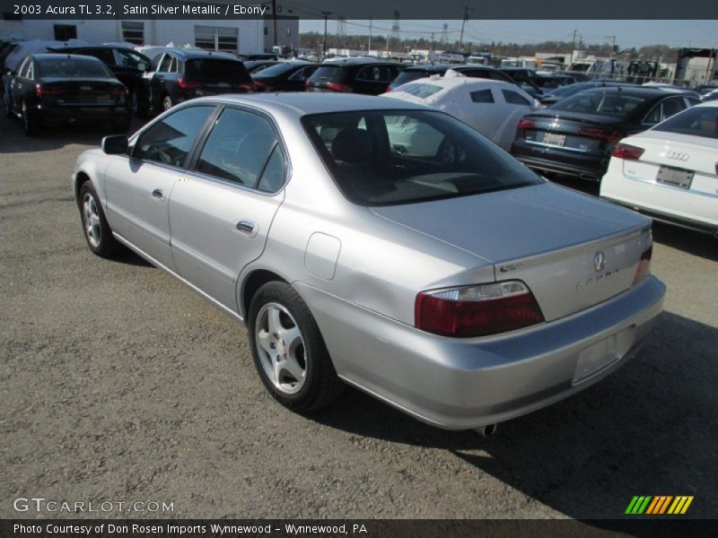 Satin Silver Metallic / Ebony 2003 Acura TL 3.2