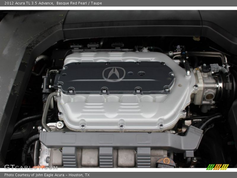 Basque Red Pearl / Taupe 2012 Acura TL 3.5 Advance