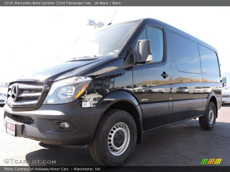 Jet Black / Black 2015 Mercedes-Benz Sprinter 2500 Passenger Van