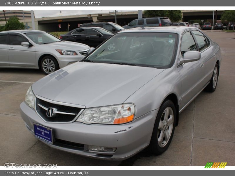 Satin Silver Metallic / Ebony 2003 Acura TL 3.2 Type S