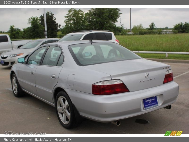 Satin Silver Metallic / Ebony 2003 Acura TL 3.2 Type S