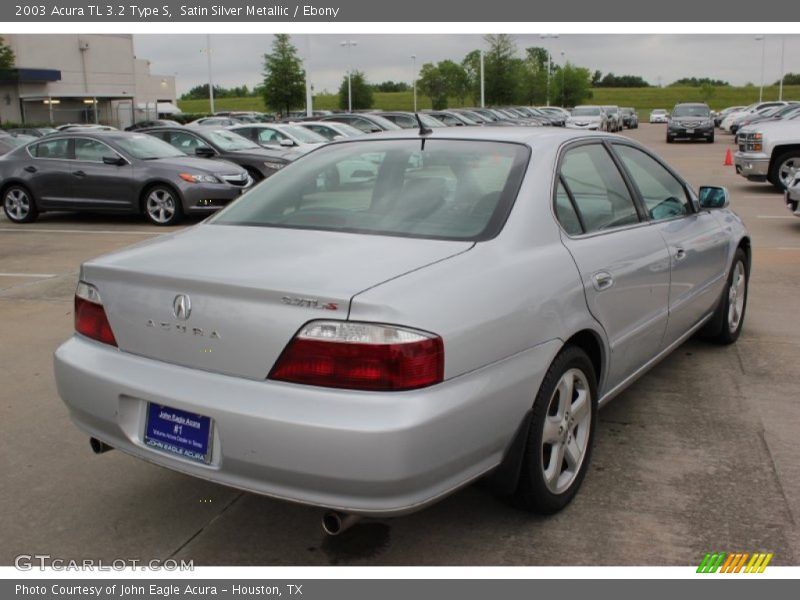 Satin Silver Metallic / Ebony 2003 Acura TL 3.2 Type S