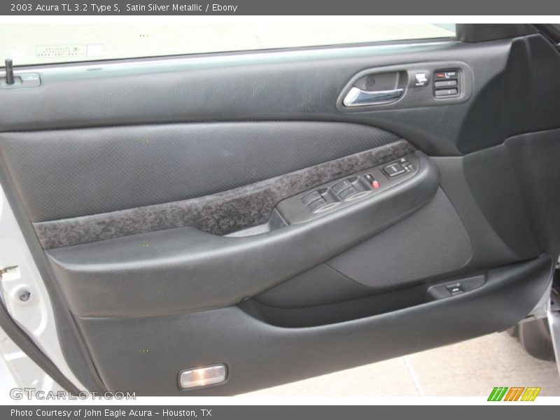 Satin Silver Metallic / Ebony 2003 Acura TL 3.2 Type S