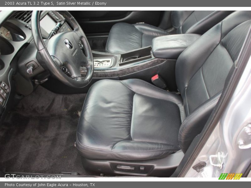 Satin Silver Metallic / Ebony 2003 Acura TL 3.2 Type S