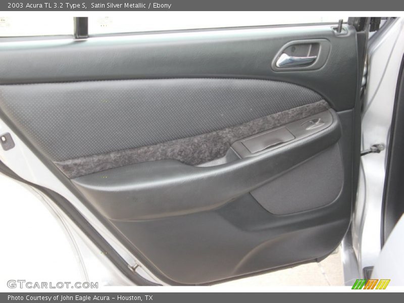 Satin Silver Metallic / Ebony 2003 Acura TL 3.2 Type S