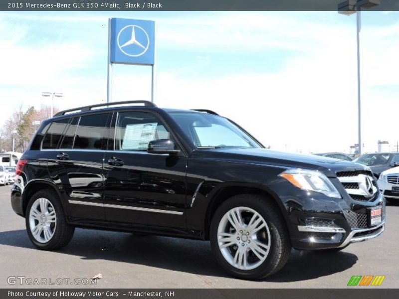 Black / Black 2015 Mercedes-Benz GLK 350 4Matic