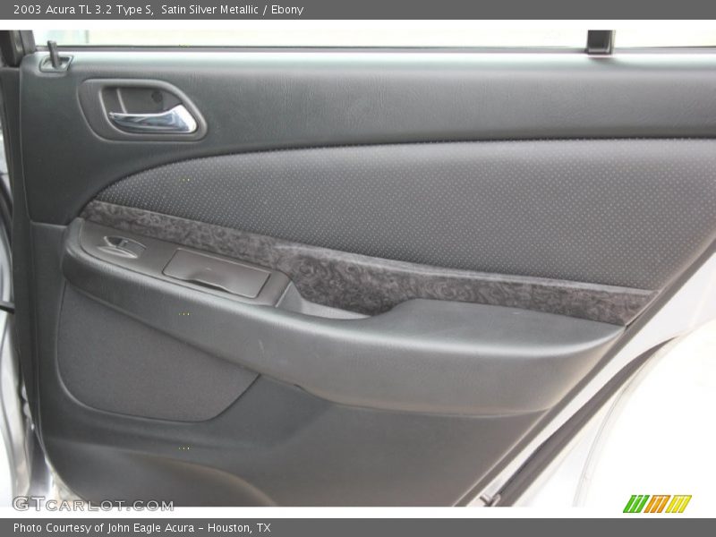 Satin Silver Metallic / Ebony 2003 Acura TL 3.2 Type S