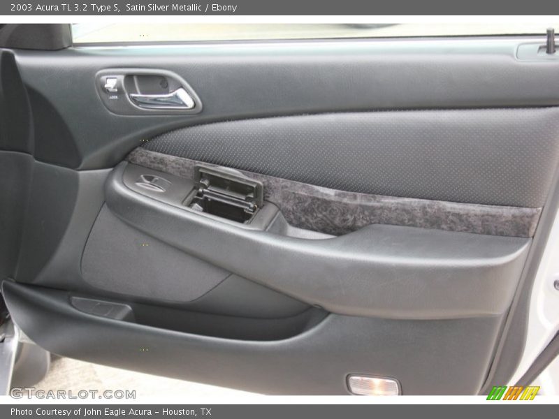 Satin Silver Metallic / Ebony 2003 Acura TL 3.2 Type S