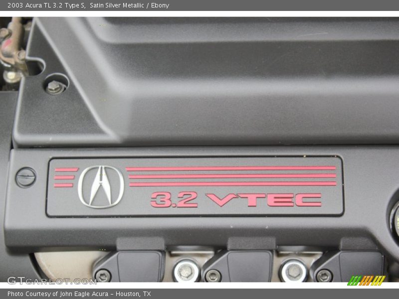Satin Silver Metallic / Ebony 2003 Acura TL 3.2 Type S