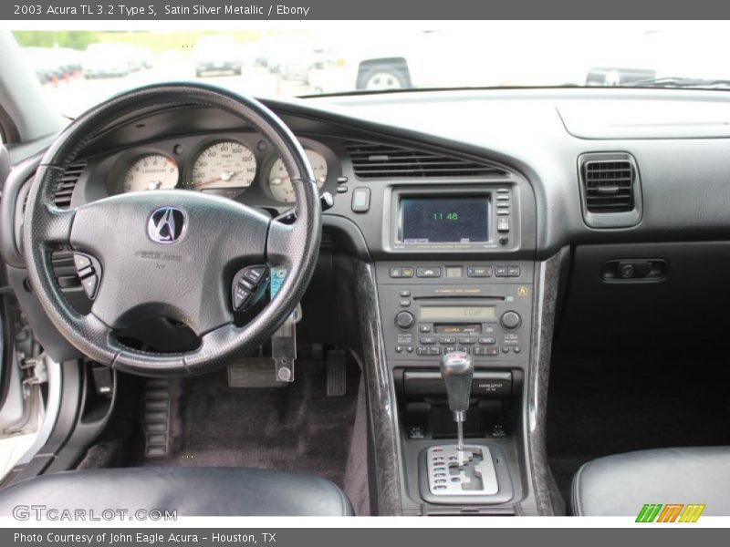Satin Silver Metallic / Ebony 2003 Acura TL 3.2 Type S