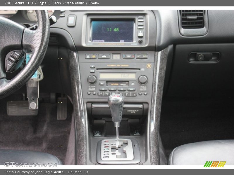 Satin Silver Metallic / Ebony 2003 Acura TL 3.2 Type S