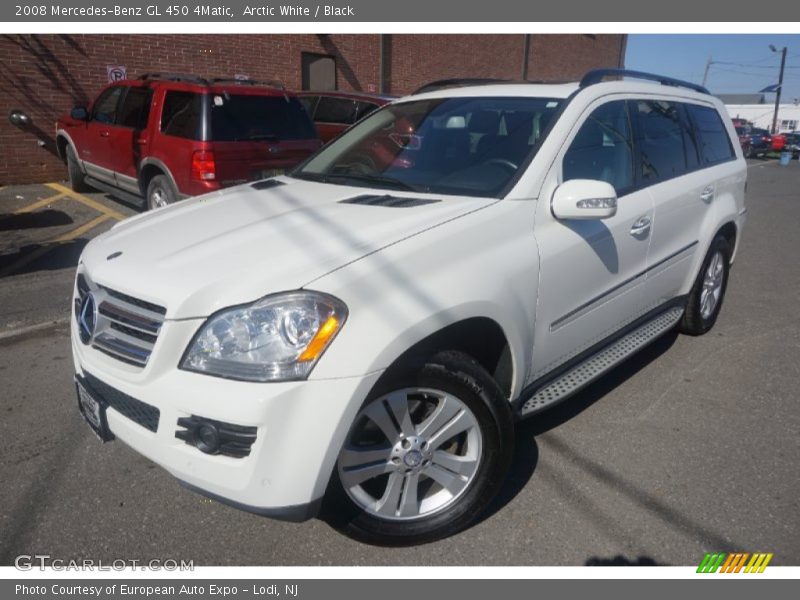 Arctic White / Black 2008 Mercedes-Benz GL 450 4Matic
